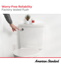 Cadet® Two-Piece Pressure Assist 1.6 gpf/6.0 Lpf Chair Height Elongated EverClean® Toilet