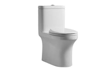 Plaza A002 Skirted Dual Flush Toilet