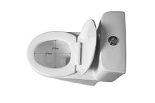 Plaza A002 Skirted Dual Flush Toilet