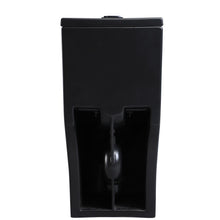 Plaza 1874 Matte Black Skirted Dual Flush Toilet