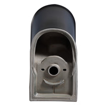 Plaza 1874 Matte Black Skirted Dual Flush Toilet