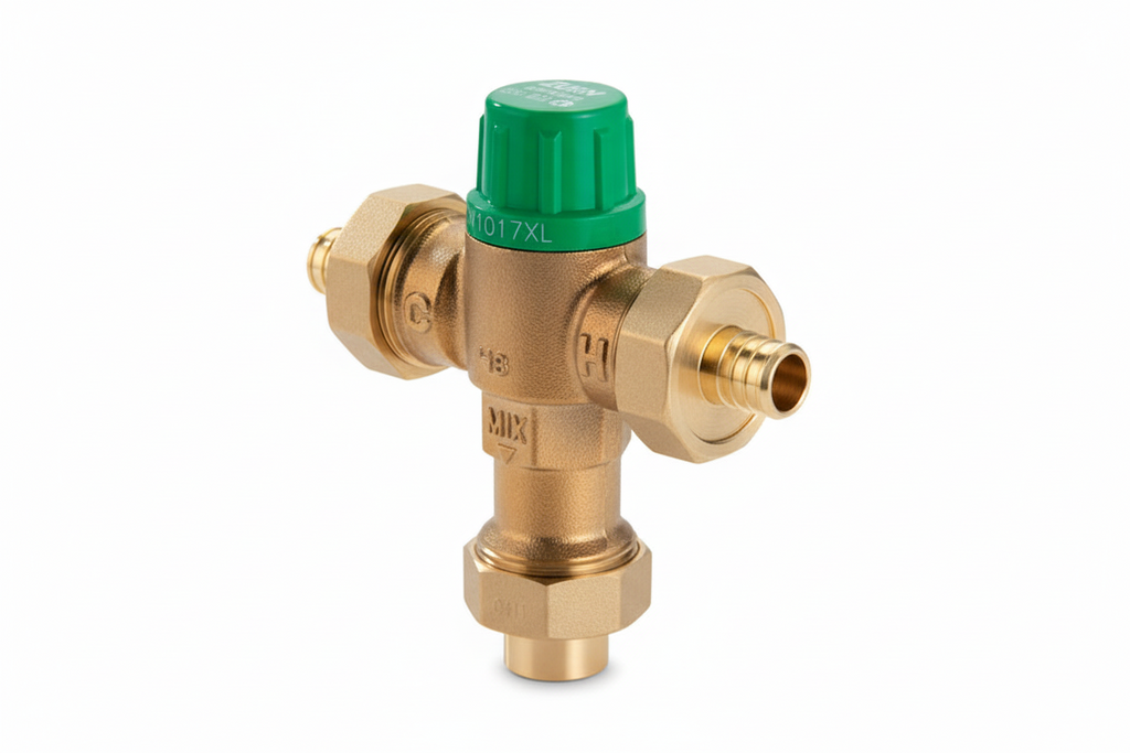 Zurn Wilkins ZW1017XL Aqua-Gard® Thermostatic Mixing Valve– AAR