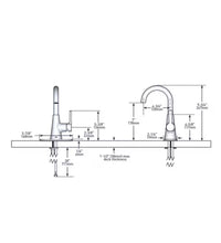 Moen Mikah Single Handle Lavatory Faucet in Matte Black