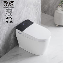 Milan Smart Toilet in White & Black