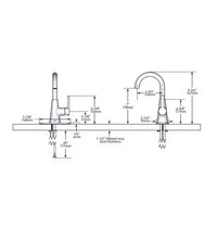 Moen Mikah Single Handle Lavatory Faucet - Bronzed Gold