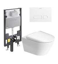 Duravit D-Neo Complete Wall-Hung Toilet Kit