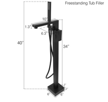 Aqua F71133 - Freestanding Tub Faucet
