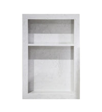 Bathroom Shower Shampoo Quartz Niche with Shelf - D