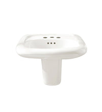 Murro® Wall-Hung EverClean® Sink With 4-Inch Centerset