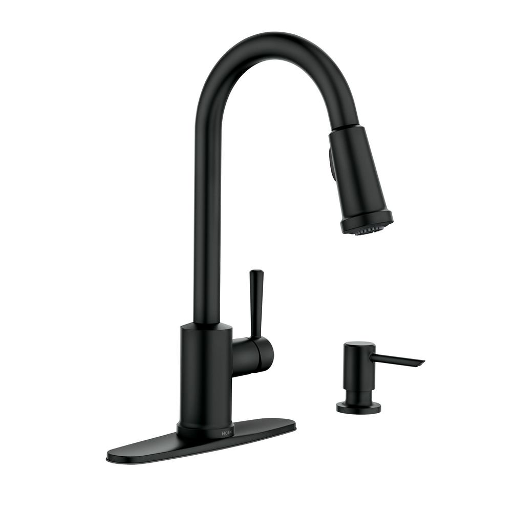 Moen Adler One Handle High Arc Pulldown Kitchen Faucet