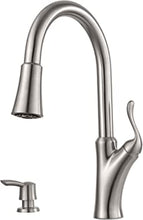 Pfister Eagen 1-Handle Pull-Down Kitchen Faucet With Soap Dispenser