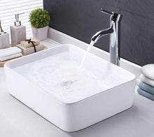 Ceramic Bathroom Vessel Sink Rectangle Porcelain