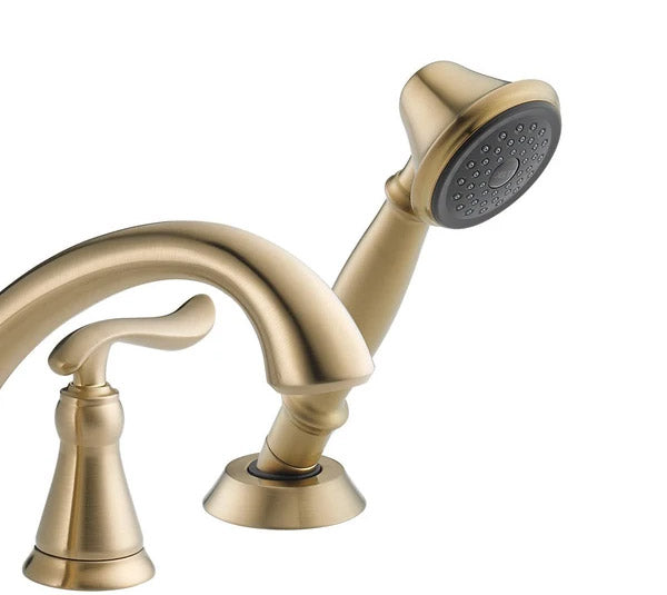 Delta Linden Roman Tub Faucet With Hand Shower– AAR Plumbing and Heating  Supply