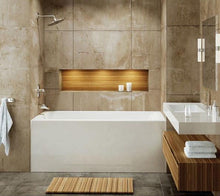 Mirolin Adora Acrylic Skirted Bath Tub White