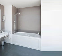 Mirolin White Phoenix Acrylic Skirted Bathtub White
