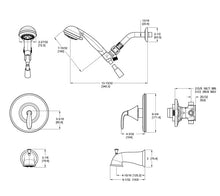 Pfister Pasadena 1-Handle Tub & Shower Trim with Valve