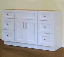 48″ Solid Wood Vanity in White Shaker