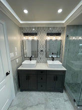 60″ Solid Wood Vanity in Step Grey