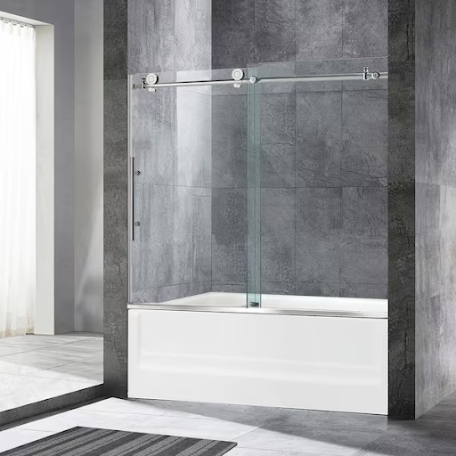 Frameless Tub Door