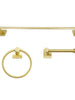 Serenity Bathroom 3-Piece Accessory Set