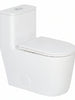 Milan 1-Piece Skirted Dual Flush Toilet