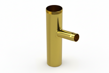 OS&B Brass threaded Dishwasher Tailpiece - 1/2 inch Clamp