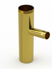 OS&B Brass threaded Dishwasher Tailpiece - 1/2 inch Clamp