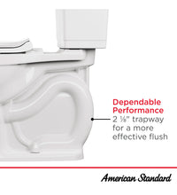 Cadet® Two-Piece Pressure Assist 1.6 gpf/6.0 Lpf Chair Height Elongated EverClean® Toilet