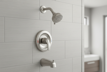 Moen Adler 1-Handle Tub and Shower Faucet, Brushed Nickel