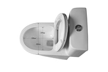 Plaza A002 Skirted Dual Flush Toilet