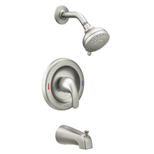 Moen Adler 1-Handle Tub and Shower Faucet, Brushed Nickel
