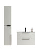 Sierra 30” Vanity set with Side Cabinet in Light Grey