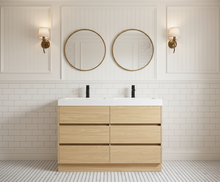 Oakmere 48” Double Sink Oak Vanity