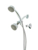 Combo Showerhead and hand shower