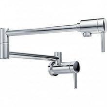 Delta Contemporary Wall Mount Pot Filler in Chrome