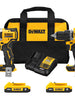 DEWALT 20V MAX ATOMIC Brushless Compact 1/2-inch Drill Driver and Impact Driver Combo Kit (2-Tool)