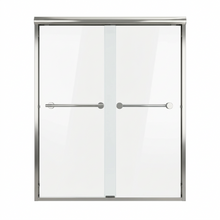 Mirolin L-SERIES Silver Plain Sliding Tub Door