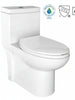 Milan 1-Piece Skirted Dual Flush Toilet
