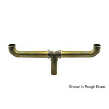 OS&B Brass 1-1/2 Inches x 16 Inches Centre Outlet Continuous Waste - Direct Connect