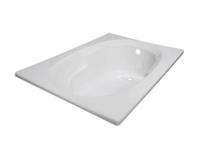 Lyons White Drop in Soaker Tub