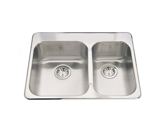 Kindred QCL5271R-20S-3 Double Top Mount Sink