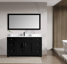 Framed Mirror, Black