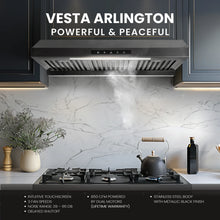 Vesta Arlington 850CFM Black Stainless Steel Under Cabinet