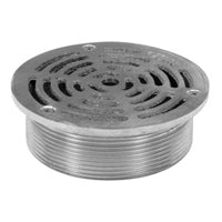 Zurn 5" MPT Nickel Bronze Round Strainer