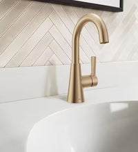 Moen Mikah Single Handle Lavatory Faucet - Bronzed Gold