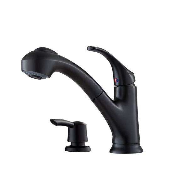 Pfister Shelton Matte Black w/ Soap Dispenser– AAR Plumbing Pfister Shelton Matte Black w/ Soap Dispenser– AAR Plumbing