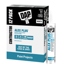 DAP Alex Plus White Acrylic Latex Caulk plus Silicone