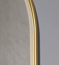 LED Oval Framed Mirror