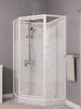 Maax Himalaya Corner Shower Door+Base