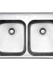 Elisse Kitchen Sink Double Top Mount